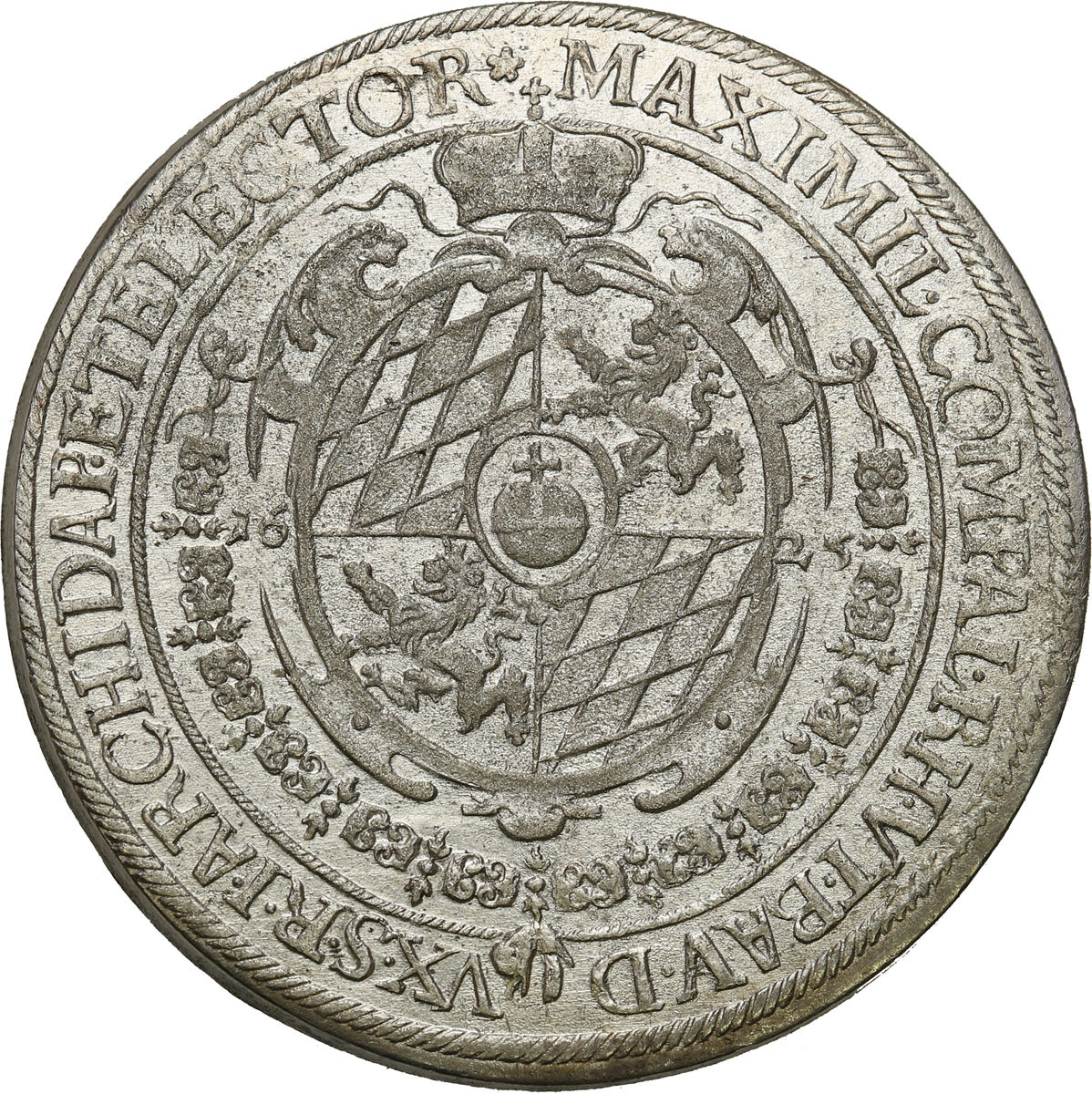 Niemcy, Bawaria. Maksymilian I (1598-1651). Talar 1625, Monachium - PIĘKNY